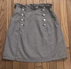 nice claup 格子柄スカート フリーサイズ