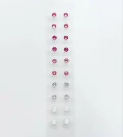 ❤️スワロフスキー正規品❤️耳つぼジュエリー20粒(ピンクグラデーション)