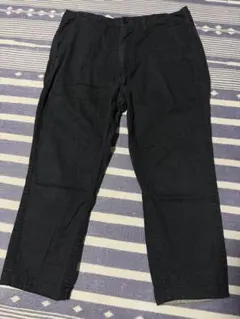 BEAMS 七分丈／八分丈パンツ ブラック L