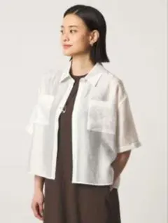 タイムセール UNITED ARROWS OUTLET シアー スリーブシャツのサムネイル
