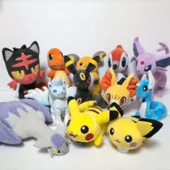 ポケットモンスター　ポケモンぬいぐるみ　まとめ売り　12体セット