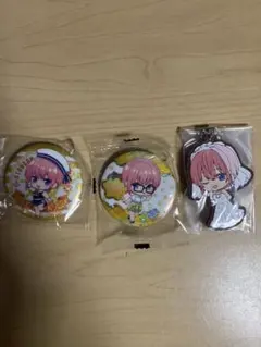 五等分の花嫁  あそーと2  中野一花 ラバスト、缶バッジ２種セット