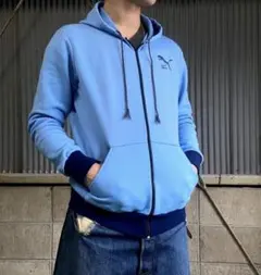 【PUMA】70s ジップアップパーカー フランス製 vintage