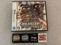 ポケットモンスターシリーズ5ソフト　任天堂DS, 3DS