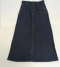 Lugnoncure ダークデニム ロングスカート　美品