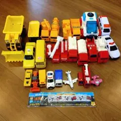 *中古* はたらくくるまなどのおもちゃ28点セット