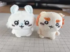 ちいかわ お座りぬいぐるみ シーサー モモンガ　2点セット　ガチャガチャのサムネイル