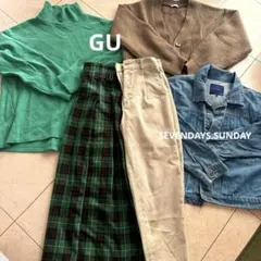 GU ★ SEVENDAYS＝SUNDAY デニム　レディースセット　まとめ売り