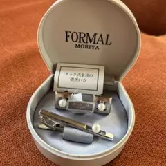 FORMAL MORIYA ネクタイピンとカフスボタンセット