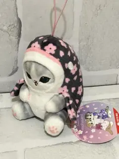 mofusand モフサンド マスコット 桜満開 ぬいぐるみ サメにゃん