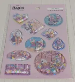 Disney アリス オイスター ウォーターシール 匿名配送
