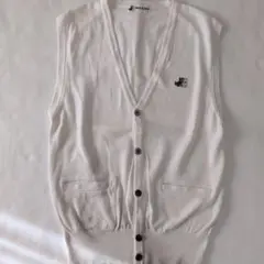 Black & White Mサイズ ホワイトベスト