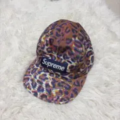 Supreme ヒョウ柄キャップ