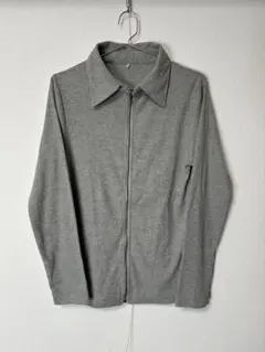 tight rib zip up knit