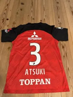 コンサドーレ札幌　中野嘉大　ユニフォーム　S　Kappa　カッパ　ネイビー　赤 コンサドーレ札幌 中野嘉大 ユニフォーム S Kappa カッパ ネイビー 赤