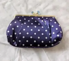 agete アガット 水玉　がま口ポーチ 雑誌付録