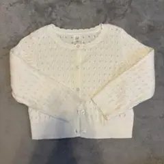baby GAP ホワイト カーディガン 3years
