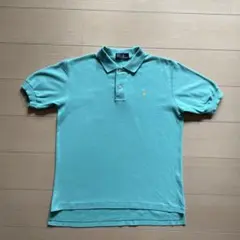 90s Polo by Ralph Lauren ポロシャツ ターコイズブルー