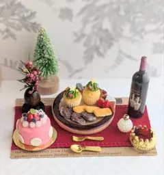 クリスマスの小さな贈りものセット《ミニチュアフード》おまとめ割あります＊