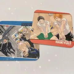 ハイキュー展 コースター 烏野高校