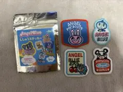 エンジェルブルー　ししゅうステッカー　まとめ売り