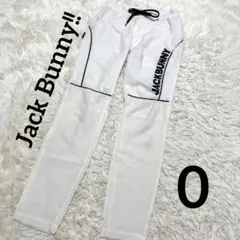 Jack Bunny!! レディース ゴルフパンツ 0サイズ ホワイト