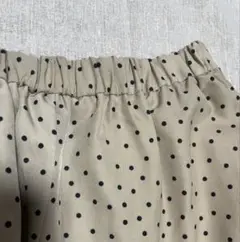 ガウチョパンツ 黒