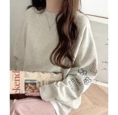 前後2WAY刺繍スウェット