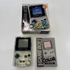 ゲームボーイ カラー クリア 本体 箱あり ジャンク品