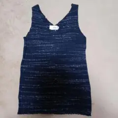 新品、タグ付き【AZUL BY MOUSSY】ニットタンクトップ