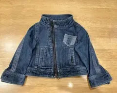 COMME CA ISM デニムジャケット ジップアップ
