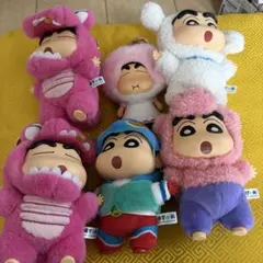 クレヨンしんちゃん TOPTOYぬいぐるみ 6体セット