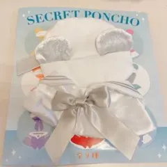シークレットポンチョ　ディズニーストア　ちびぬい　ミッキー　グレー　ユニベアのサムネイル