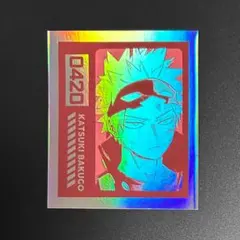 ヒロアカ オーロラステッカー(B) 爆豪