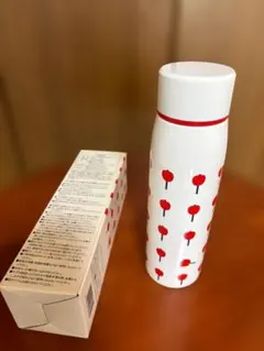 北欧　りんご飴柄 ステンレスボトル 水筒のサムネイル