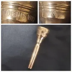 DENIS WICK 4C コルネット マウスピース 金色 - メルカリ