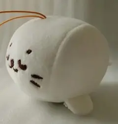 e+しろたん+　目閉じ　ぬいぐるみ
