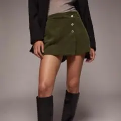 コーデュロイミニスカート