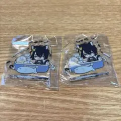 刀猫男士 とうにゃん トラベル 三日月宗近 アクリルブロック×2