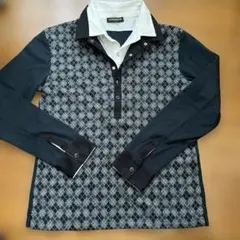HIDEAWAYS ダイヤモンドパターン長袖カットソーのサムネイル