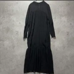 かぐれ 2025年モデル キュプラワイドワンピース マキシワンピース　0 かぐれ 2025年モデル キュプラワイドワンピース マキシワンピース 1