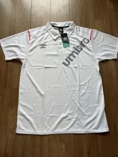 新品 UMBRO ポロシャツ UCS7541 ホワイト XOのサムネイル