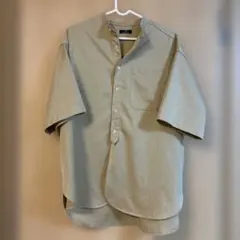 ITEMS URBAN RESEARCH バンドカラーシャツ ベージュ Mのサムネイル