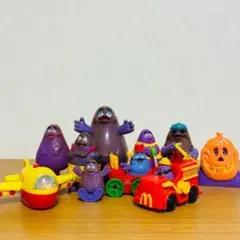 マクドナルド フライキッズ フィギュア 10体セット マクドナルド フライキッズ フィギュア 10体セット 新品ミールボックス
