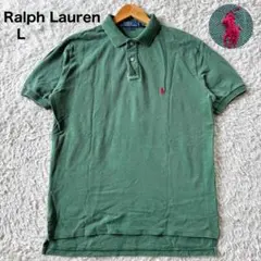 極美品　Polo Ralph Lauren QRタグ　鹿子　半袖ポロシャツ　L