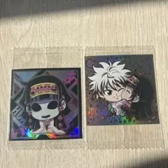 HUNTER×HUNTER キルア　ナニカ　アルカ　ウエハースシール
