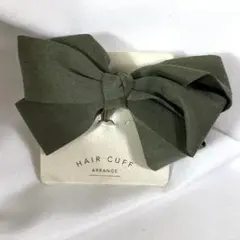 ヘアカフ　ポニーフック　ヘアアクセサリー　髪飾り　ヘアアレンジ　新品　リボン型