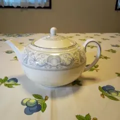 未使用】WEDGWOOD アムハースト & ドルフィン ティーポット Lサイズ 