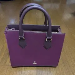 Luria４℃ ハンドバッグ　ボルドーのサムネイル