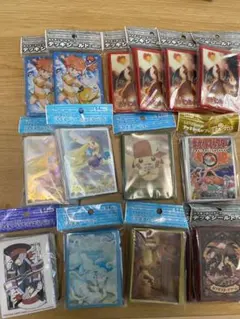 ポケモンカード デッキ シールド まとめ売り リーリエ ピカチュウ リザードン